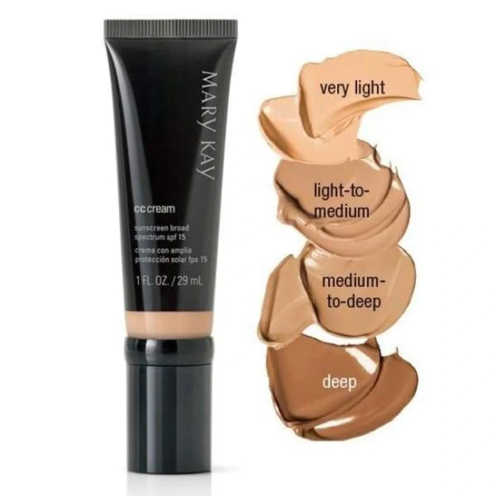 NWT Mary Kay Sunscreen Broad Spectrum CC Cream Lgt-Md